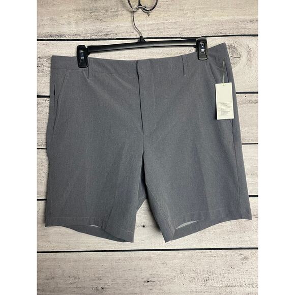 NWT Men's All in Motion Golf 8" Gray Shorts - Size 38 - Picture 1 of 4